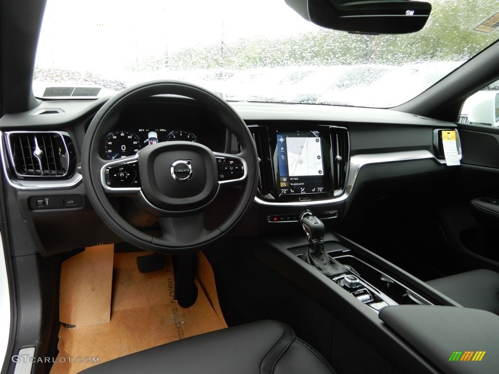 Charcoal Interior 2020 Volvo V60 Cross Country T5 AWD Photo #134341884