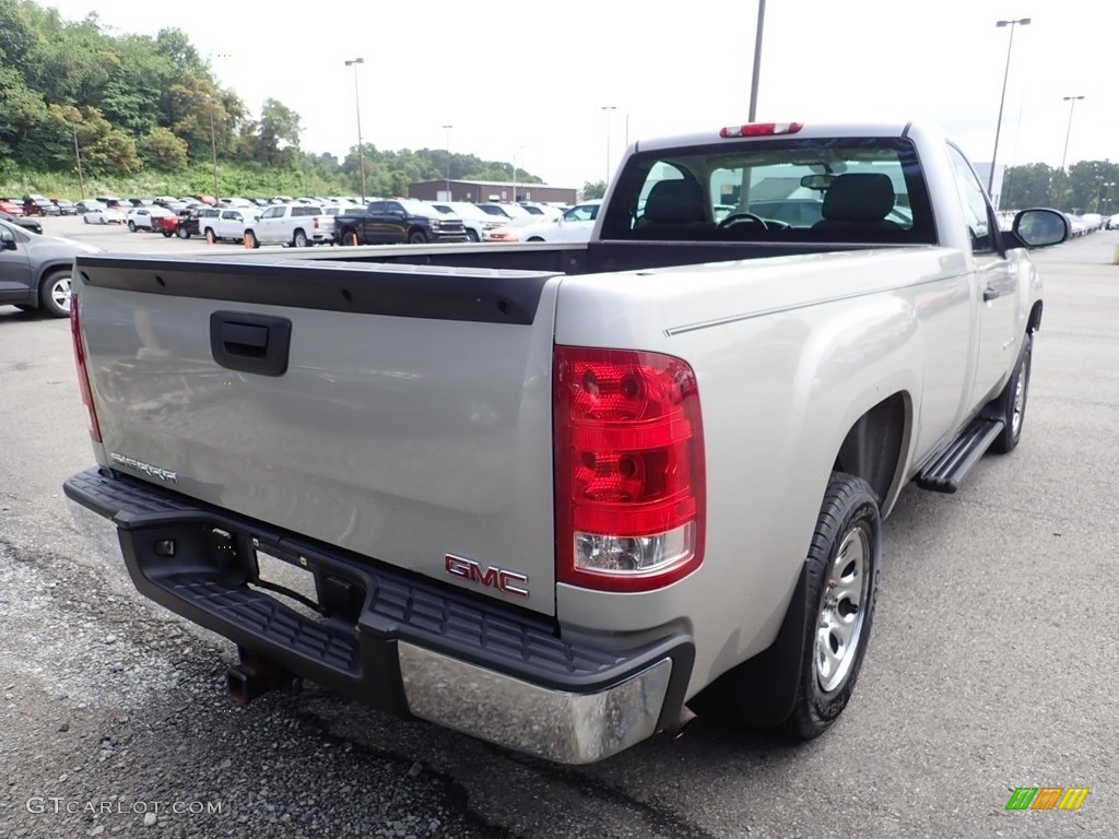 2008 Sierra 1500 Regular Cab - Silver Birch Metallic / Dark Titanium photo #4
