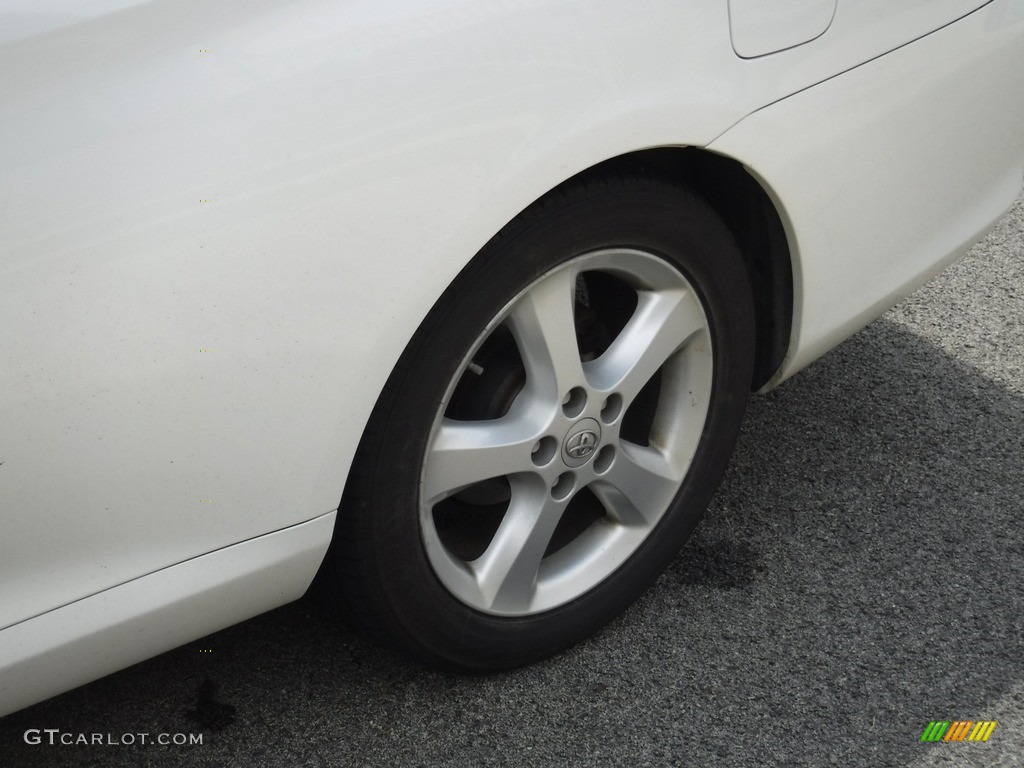 2007 Solara SLE V6 Convertible - Blizzard White Pearl / Ivory photo #9