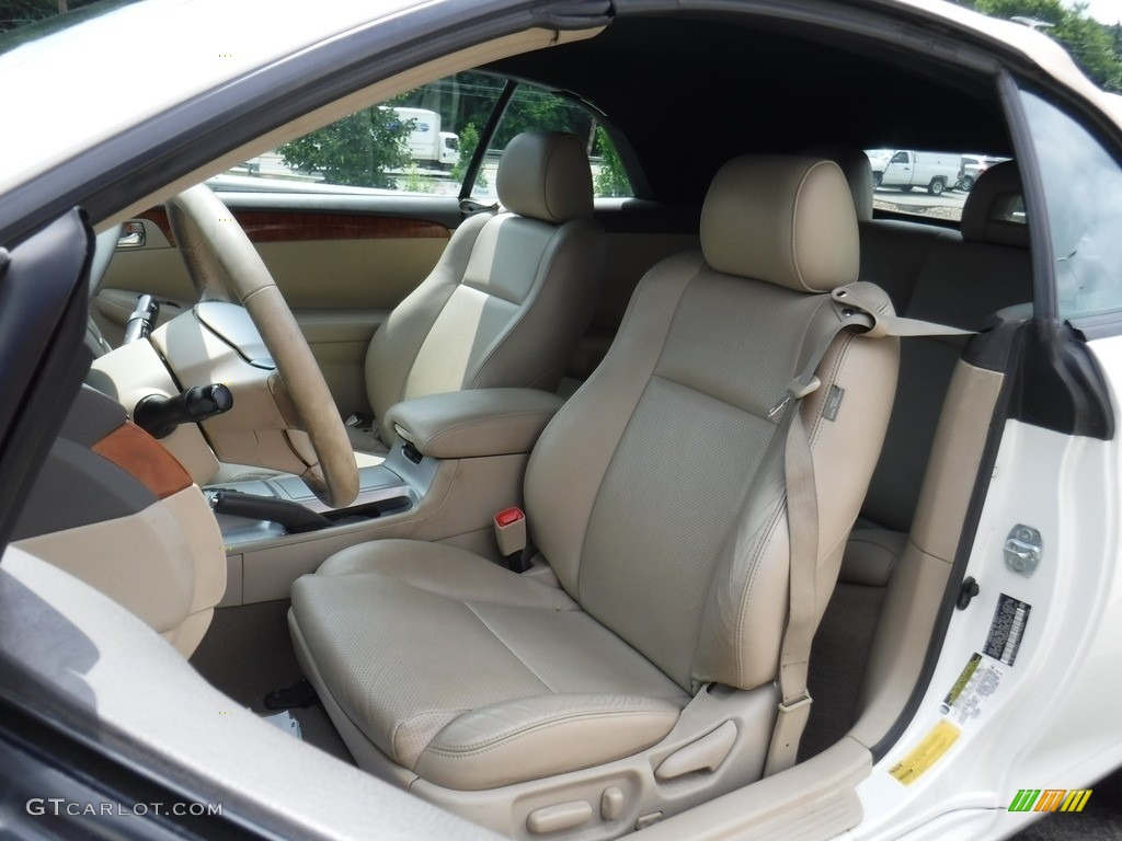 2007 Solara SLE V6 Convertible - Blizzard White Pearl / Ivory photo #15