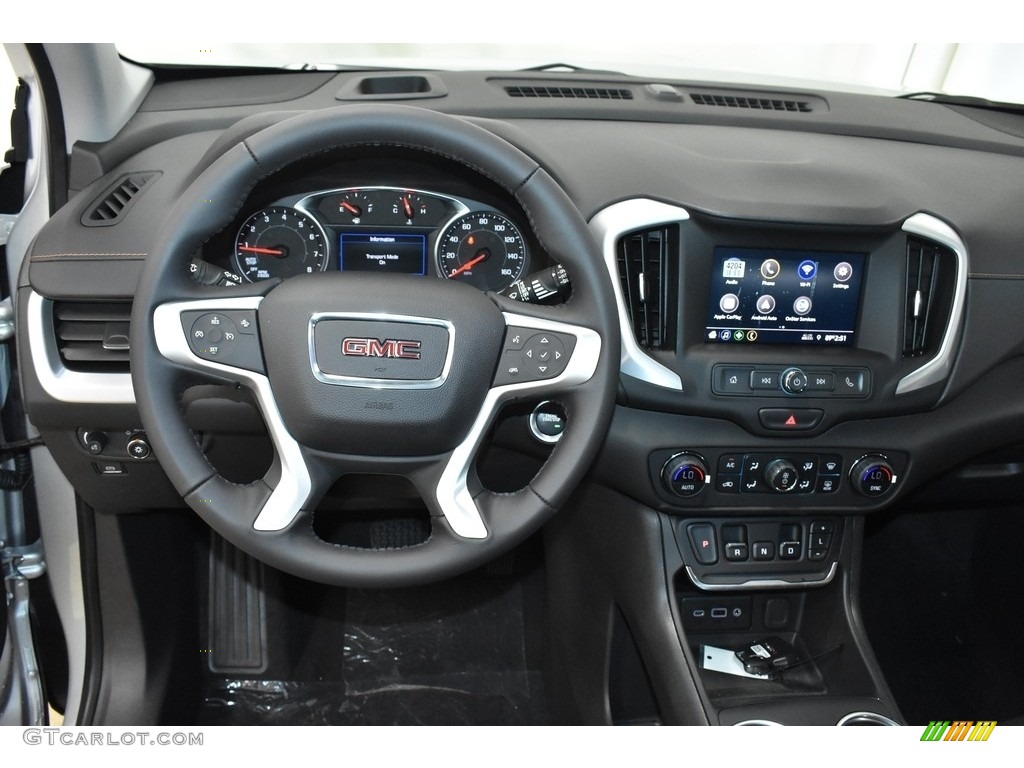 2020 GMC Terrain SLE AWD Jet Black Dashboard Photo #134344022