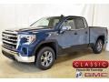 Pacific Blue Metallic 2019 GMC Sierra 1500 SLE Double Cab 4WD