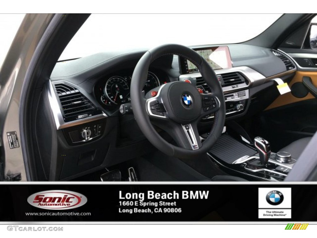 2020 X3 M Competition - Donington Grey Metallic / Black/Alcantara Black/Midrand Beige photo #4