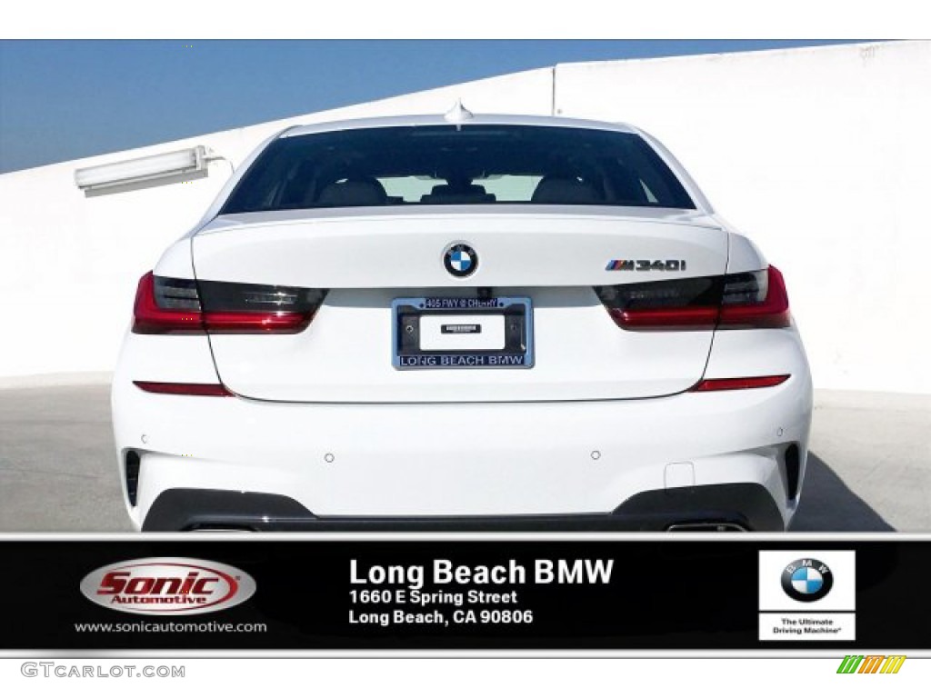 2020 3 Series M340i Sedan - Alpine White / Black photo #3