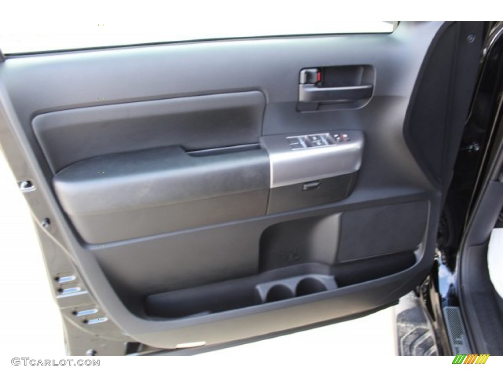 2019 Toyota Sequoia TRD Sport Black Door Panel Photo #134345127