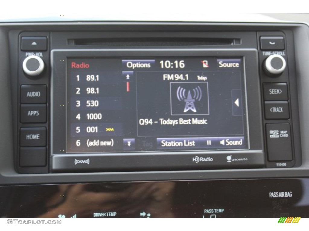 2019 Toyota Sequoia TRD Sport Controls Photo #134345274