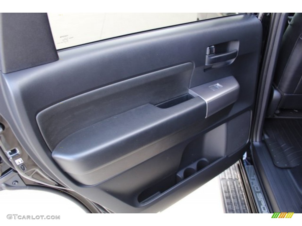 2019 Toyota Sequoia TRD Sport Black Door Panel Photo #134345364