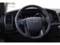 2019 Toyota Sequoia Black Interior Steering Wheel Photo