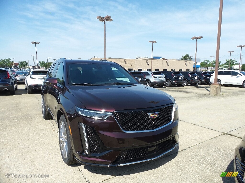 Garnet Metallic 2020 Cadillac XT6 Sport AWD Exterior Photo #134345694
