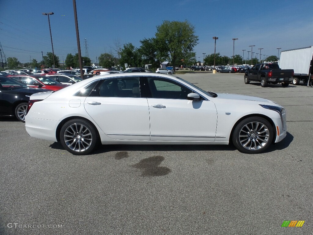 Crystal White Tricoat 2019 Cadillac CT6 Luxury AWD Exterior Photo #134346408