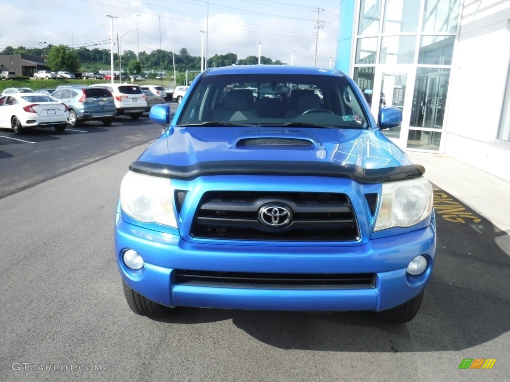 2008 Tacoma V6 TRD Sport Double Cab 4x4 - Speedway Blue / Graphite Gray photo #3