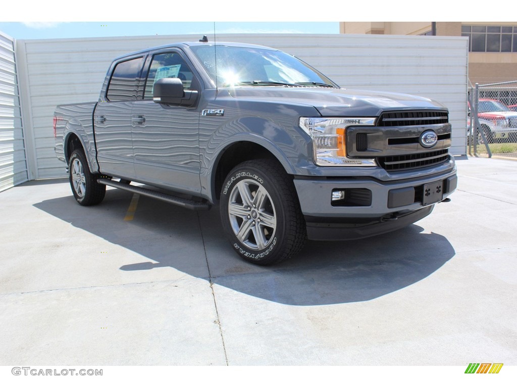 2019 F150 XLT SuperCrew 4x4 - Abyss Gray / Black photo #2