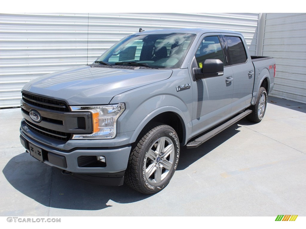 2019 F150 XLT SuperCrew 4x4 - Abyss Gray / Black photo #4