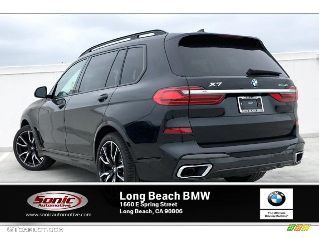 2019 X7 xDrive40i - Black Sapphire Metallic / Cognac photo #2