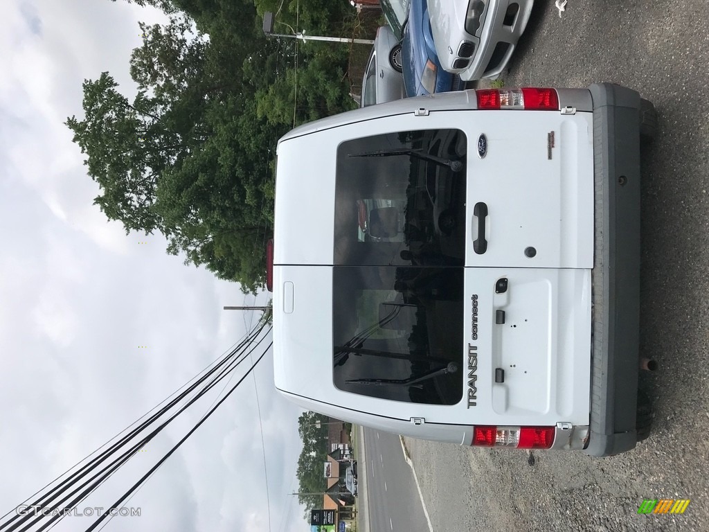 2012 Transit Connect XL Van - Silver Metallic / Dark Grey photo #4
