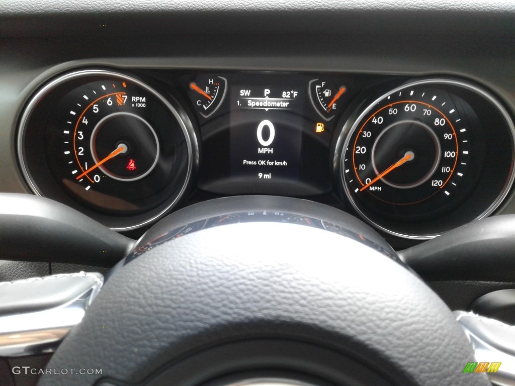 2020 Jeep Gladiator Sport 4x4 Gauges Photo #134349882