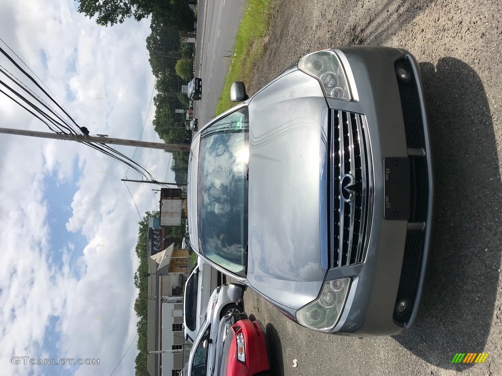 2007 M 35x Sedan - Black Obsidian / Bourbon photo #2
