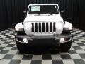 2019 Bright White Jeep Wrangler Unlimited Sahara 4x4  photo #3