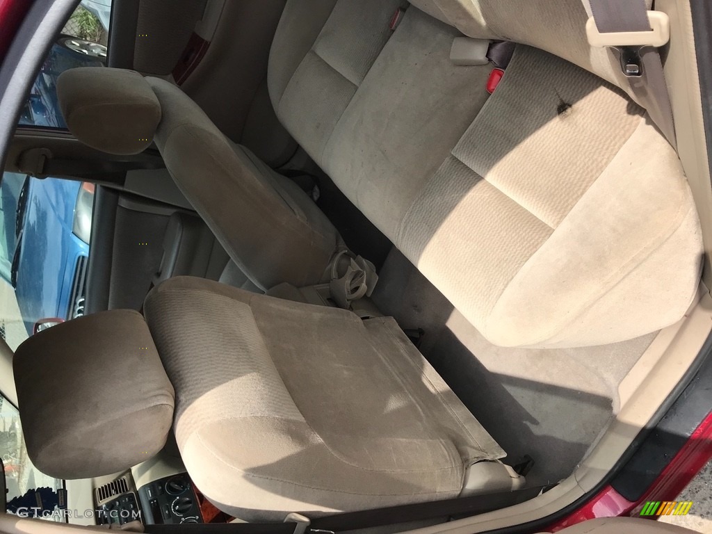 2006 Corolla LE - Impulse Red Pearl / Beige photo #9