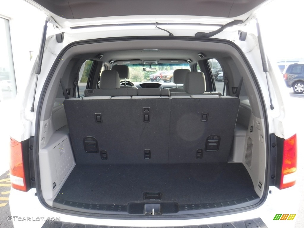 2012 Pilot EX 4WD - Taffeta White / Gray photo #21