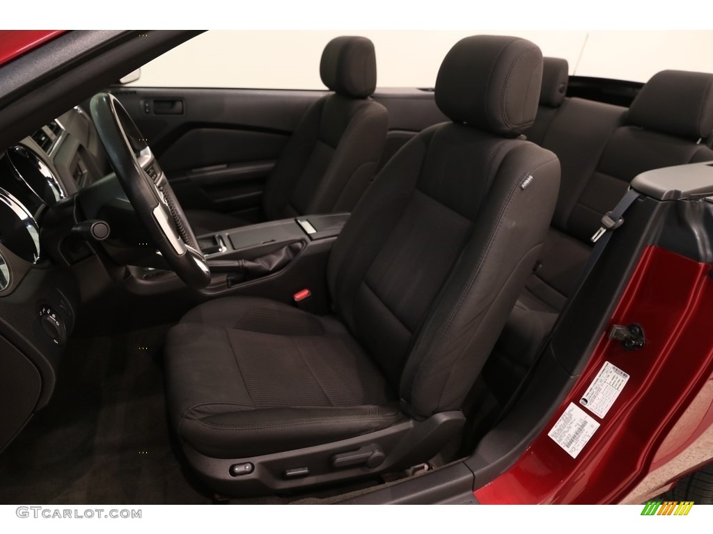 2014 Mustang V6 Convertible - Ruby Red / Charcoal Black photo #6