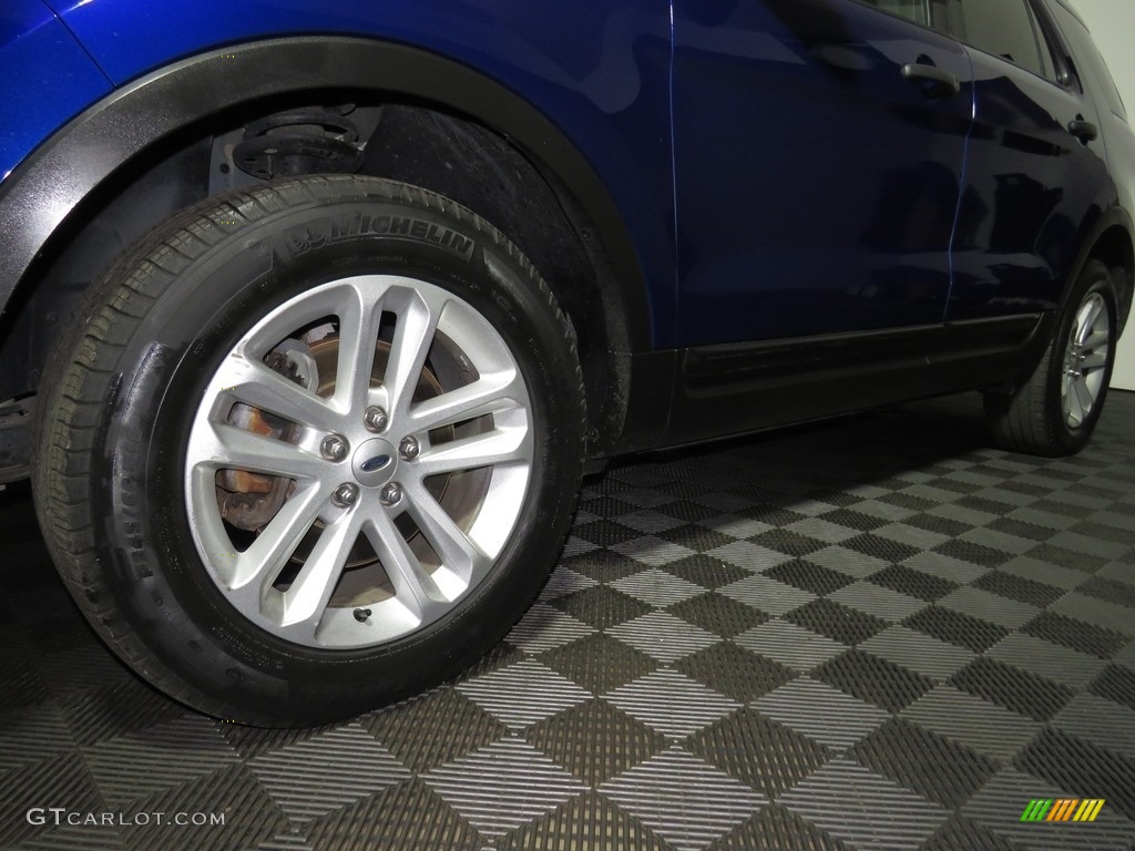 2015 Explorer 4WD - Deep Impact Blue / Medium Light Stone photo #8