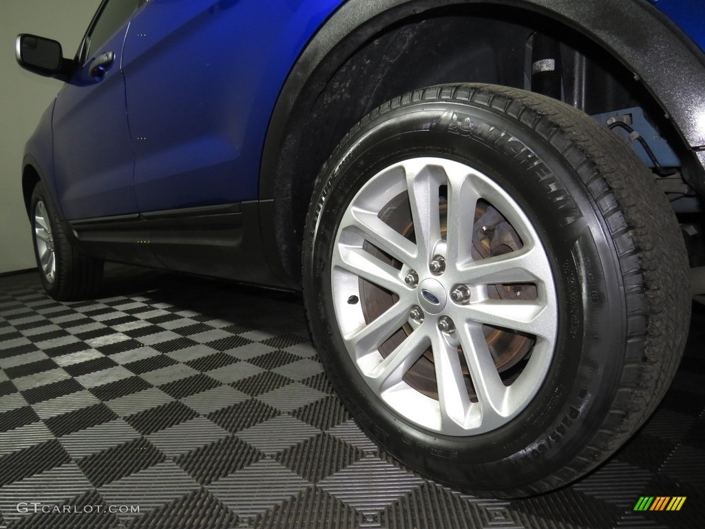 2015 Explorer 4WD - Deep Impact Blue / Medium Light Stone photo #10