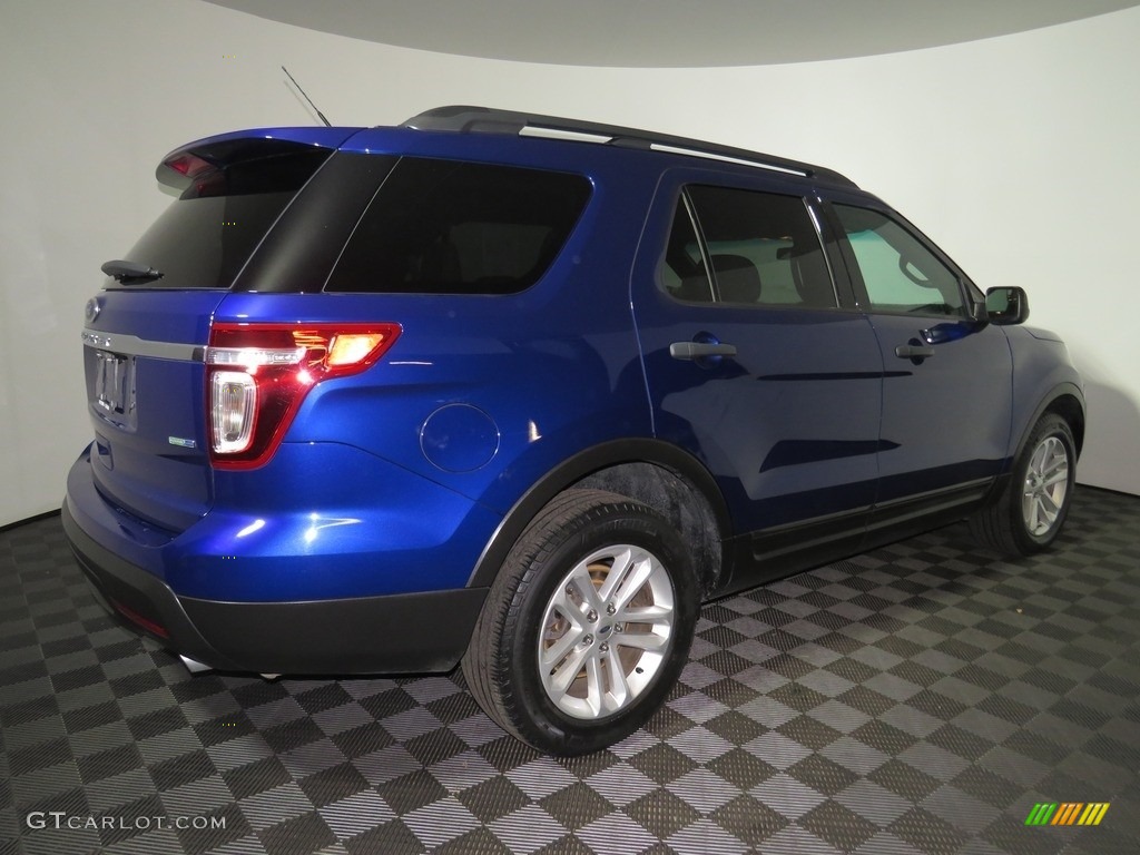 2015 Explorer 4WD - Deep Impact Blue / Medium Light Stone photo #14
