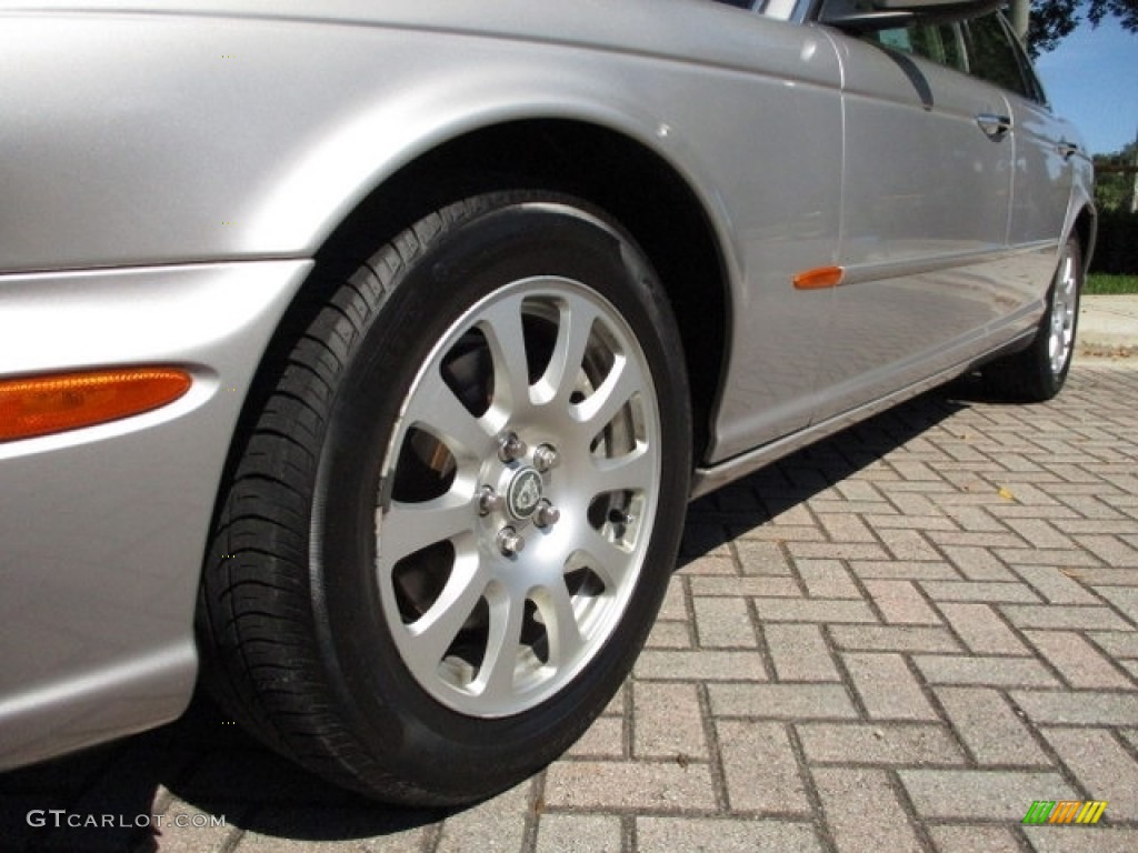 2004 XJ XJ8 - Platinum Silver Metallic / Sand photo #22