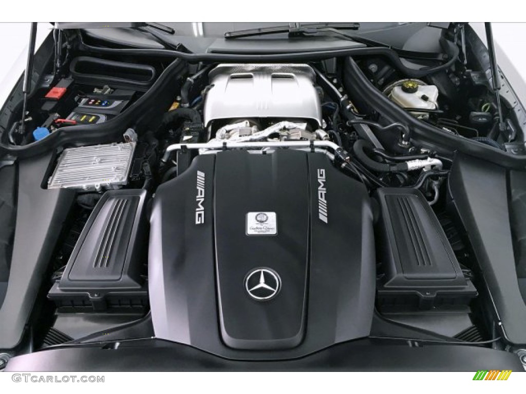 2018 Mercedes-Benz AMG GT C Roadster 4.0 Liter AMG Twin-Turbocharged DOHC 32-Valve VVT V8 Engine Photo #134352945
