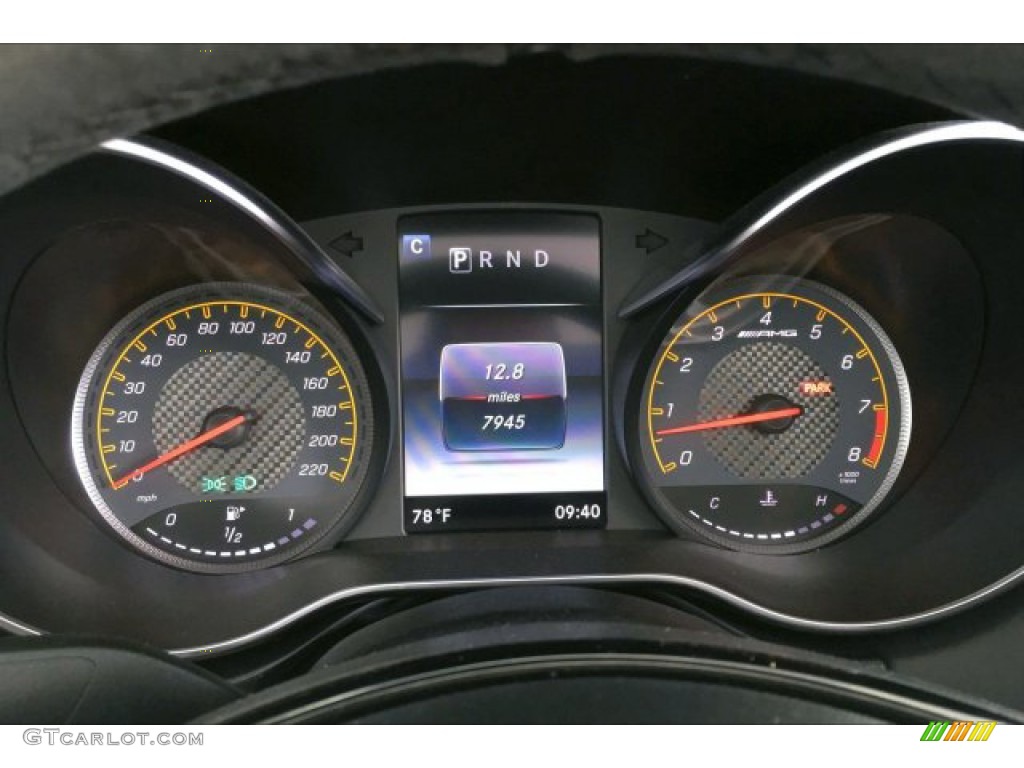 2018 Mercedes-Benz AMG GT C Roadster Gauges Photo #134353092