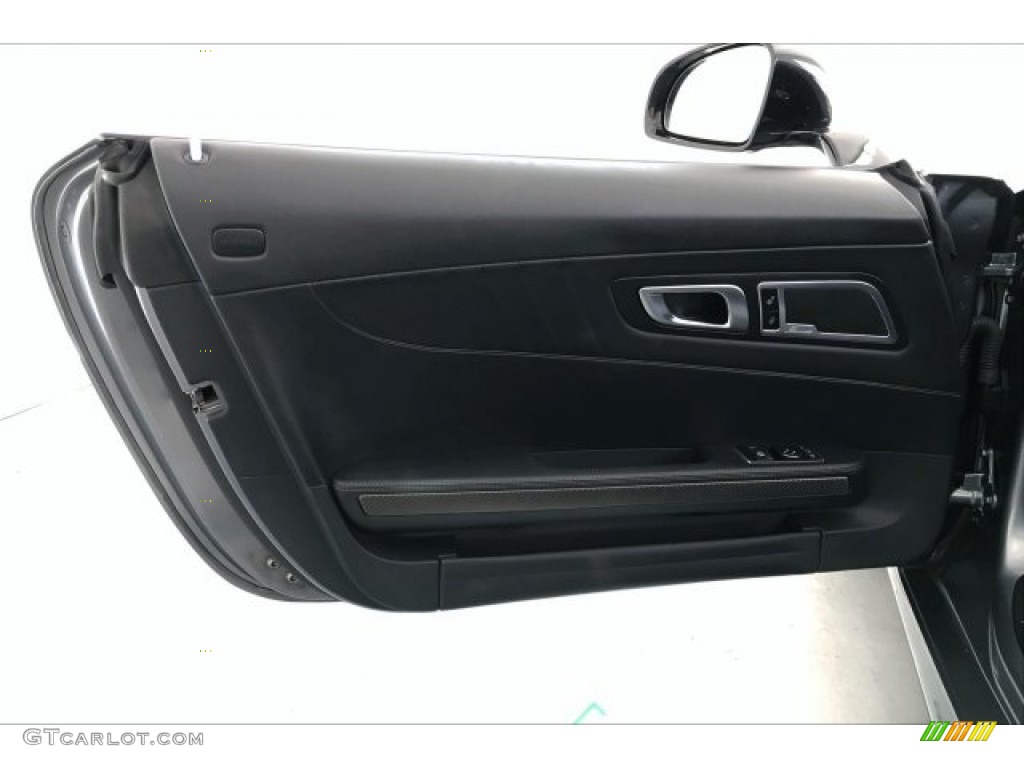 2018 Mercedes-Benz AMG GT C Roadster Black Door Panel Photo #134353185