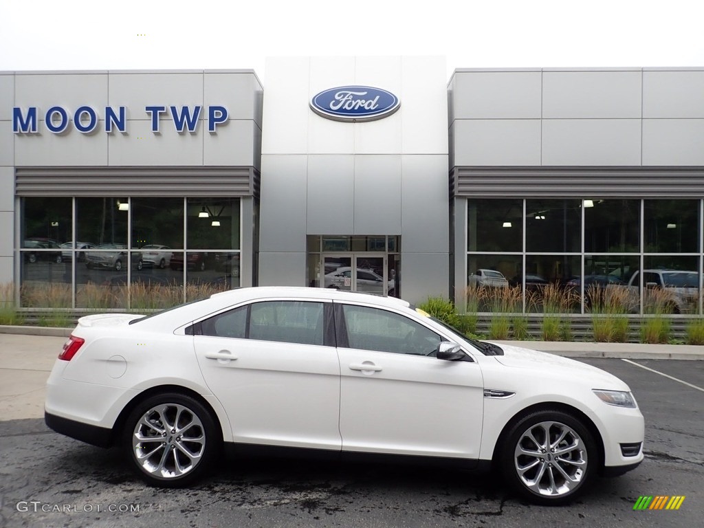 2018 Taurus Limited AWD - White Platinum / Charcoal Black photo #1