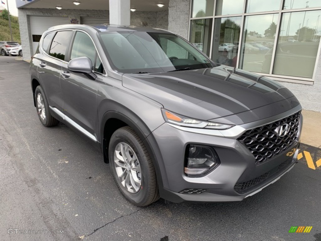 Machine Gray 2020 Hyundai Santa Fe SE AWD Exterior Photo #134354412