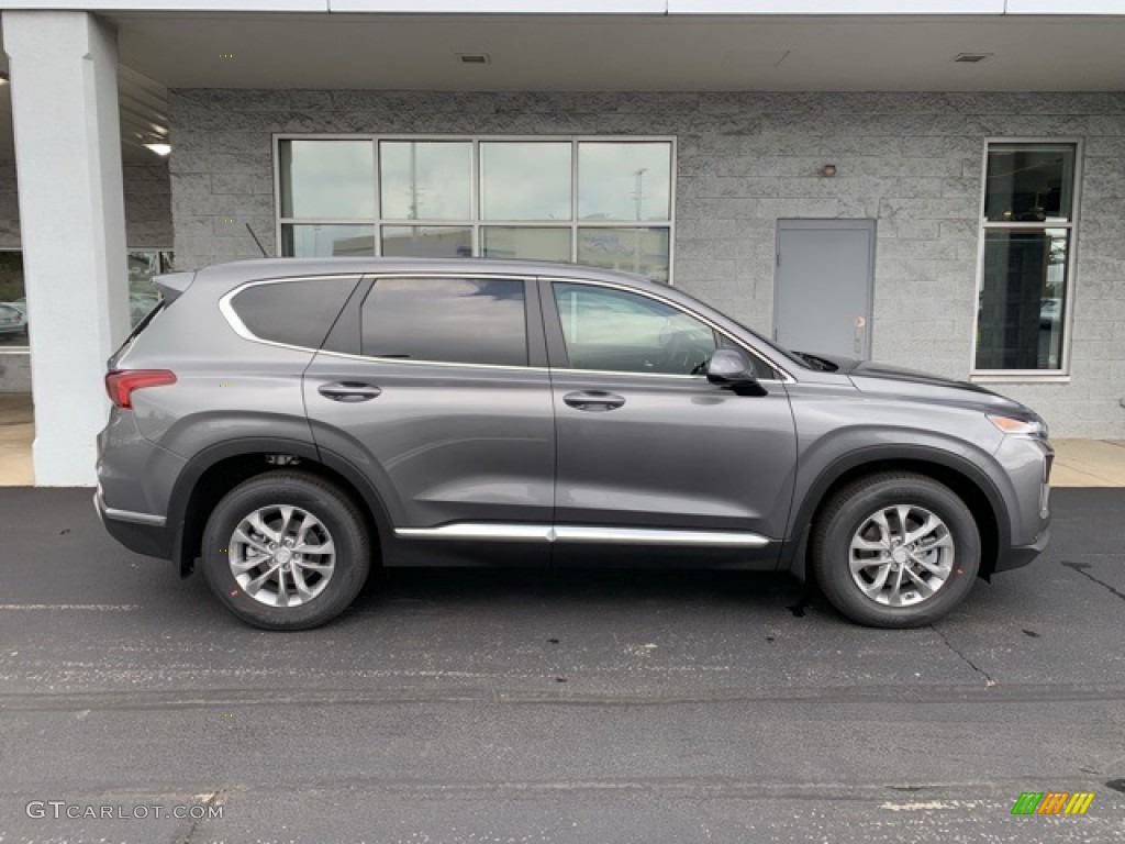Machine Gray 2020 Hyundai Santa Fe SE AWD Exterior Photo #134354433