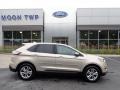 2017 White Gold Metallic Ford Edge SEL AWD #134337713