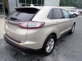 2017 White Gold Metallic Ford Edge SEL AWD  photo #2