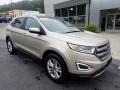 2017 White Gold Metallic Ford Edge SEL AWD  photo #9