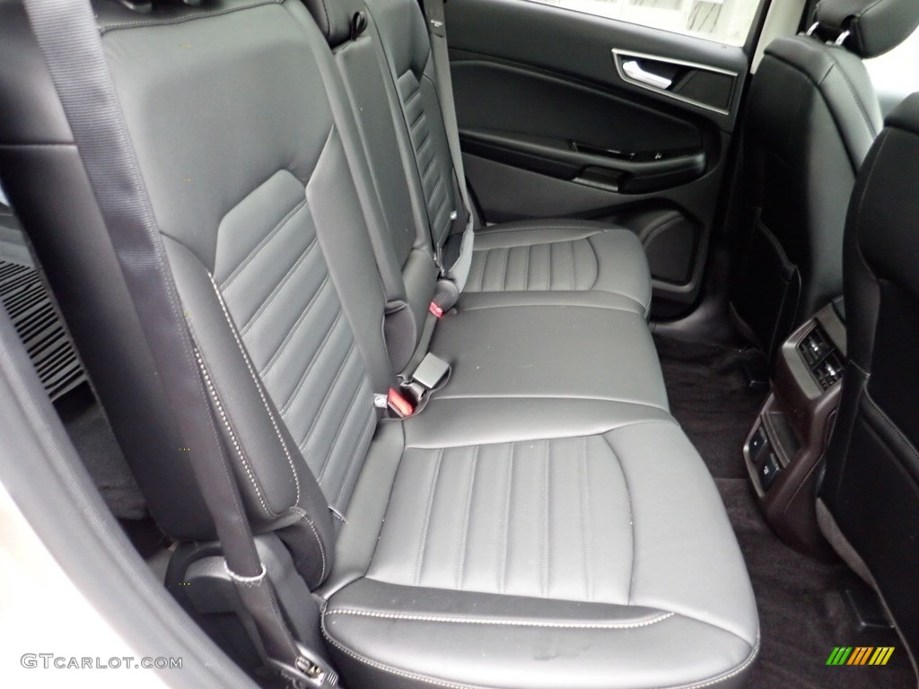 2017 Edge SEL AWD - White Gold Metallic / Ebony photo #14