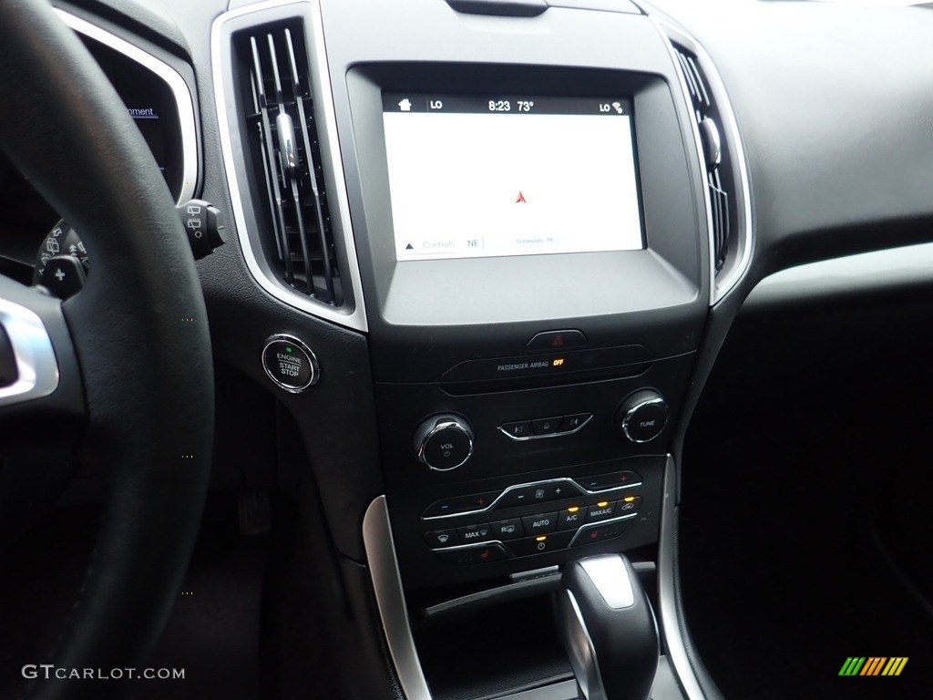 2017 Edge SEL AWD - White Gold Metallic / Ebony photo #22