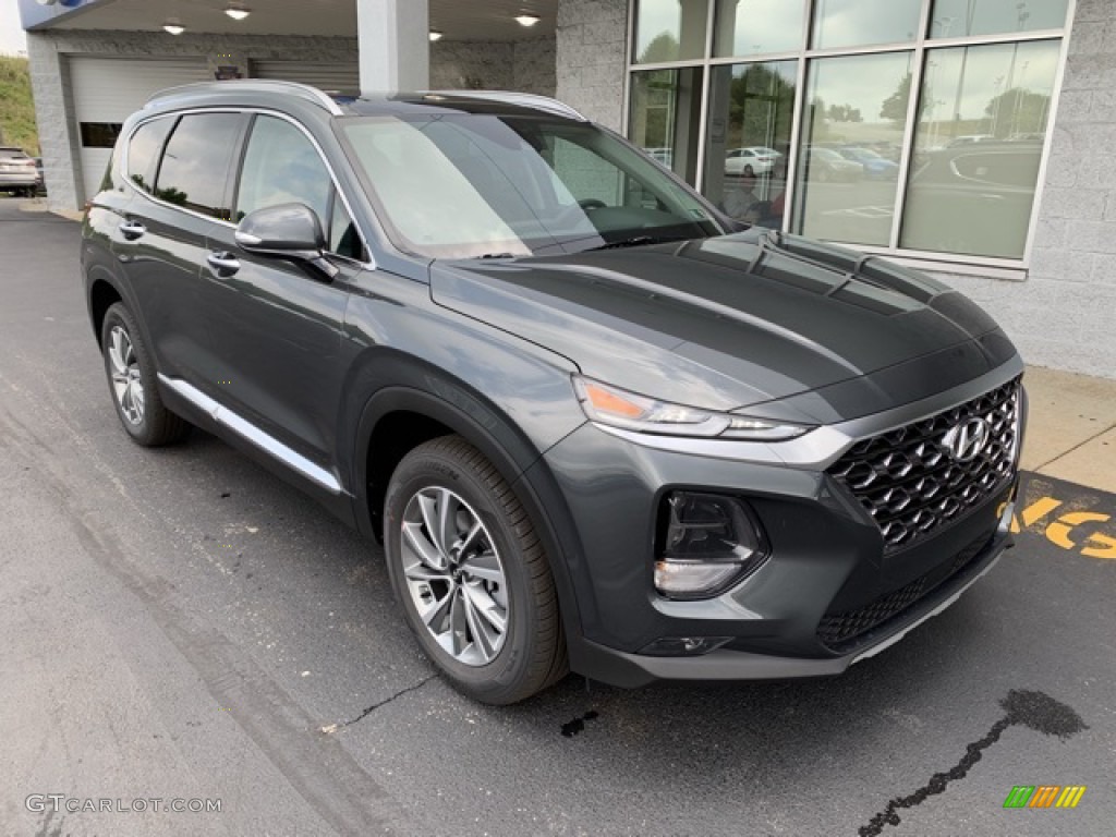 2020 Santa Fe SEL AWD - Rainforest / Black photo #2