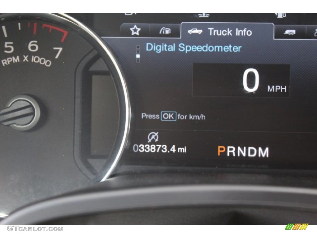 2018 F150 Lariat SuperCrew - Ingot Silver / Earth Gray photo #16