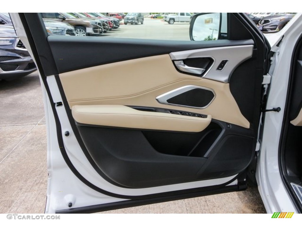 2020 Acura RDX AWD Parchment Door Panel Photo #134356746