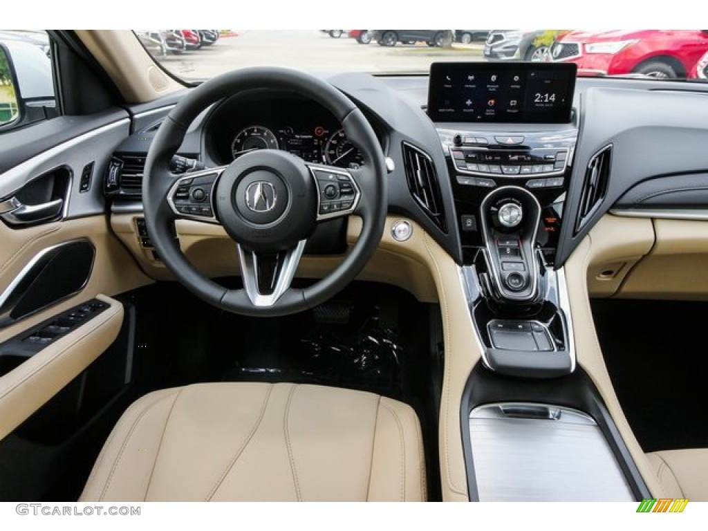 2020 Acura RDX AWD Parchment Dashboard Photo #134356887