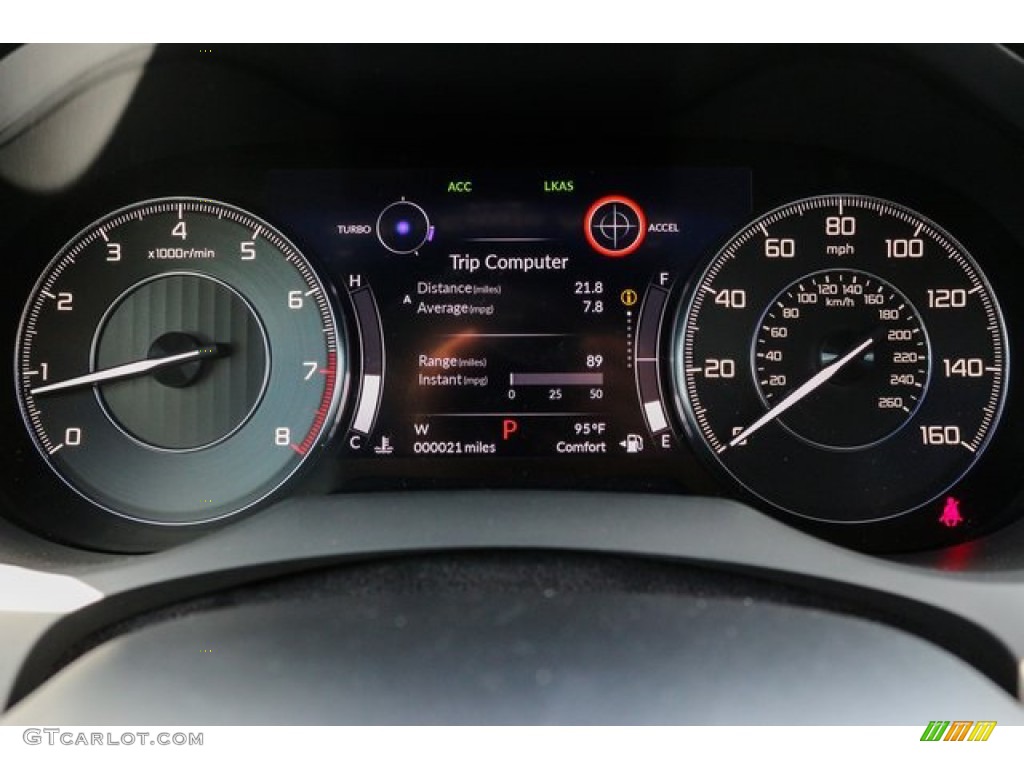2020 Acura RDX Technology AWD Gauges Photo #134357343