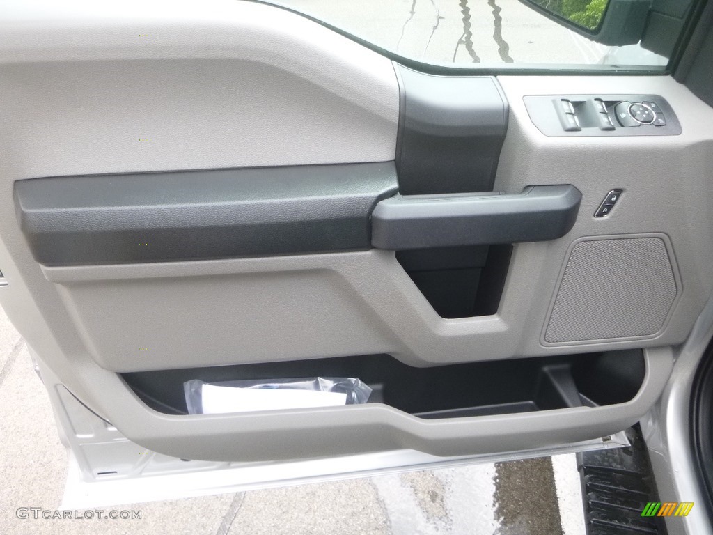 2019 F150 XL SuperCrew 4x4 - Ingot Silver / Earth Gray photo #11