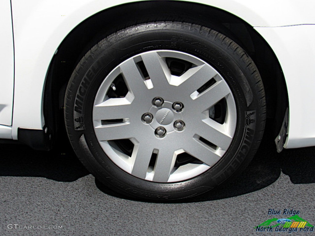 2013 Avenger SE V6 - New Bright White / Black/Light Frost Beige photo #9