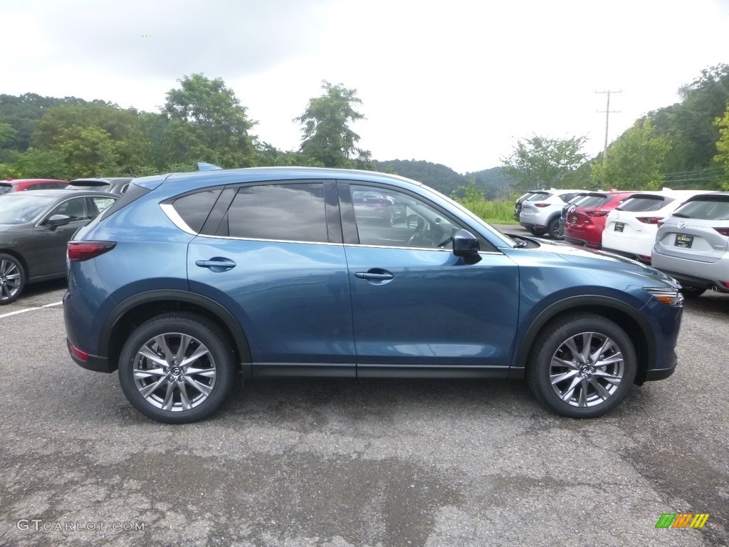 2019 CX-5 Grand Touring AWD - Eternal Blue Mica / Black photo #1