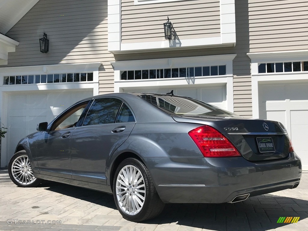 2010 S 550 4Matic Sedan - Flint Grey Metallic / Cashmere/Savanna photo #3