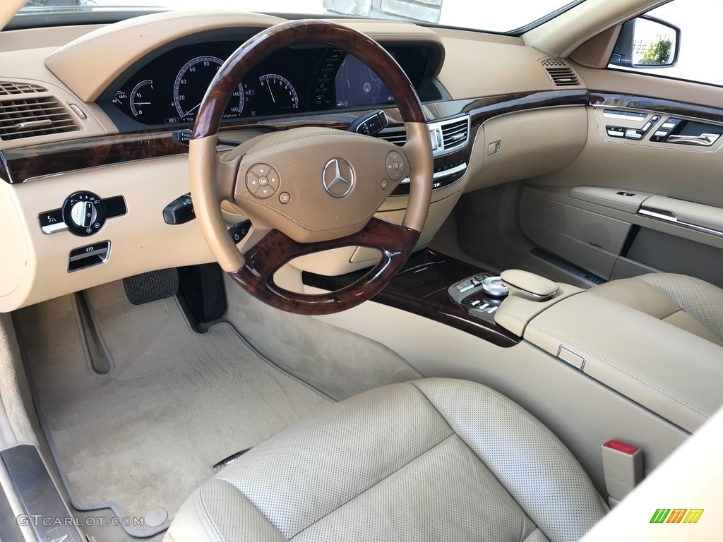 2010 S 550 4Matic Sedan - Flint Grey Metallic / Cashmere/Savanna photo #8